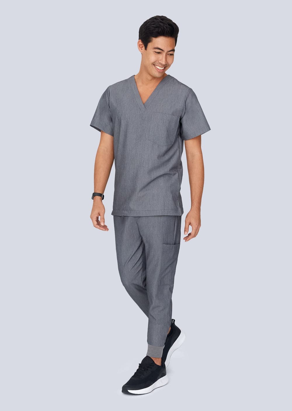 Scrub giyen sağlık ekibi